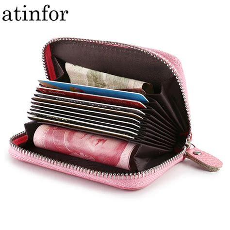 women designer minimalist zipper wallet